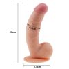 Lovetoy dildo THE ULTRA SOFT DUDE 8.5" - Image 4