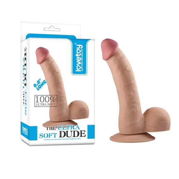 Dildo 8.8 The Ultra Soft Dude Vibrating