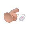 Dildo 8.5" The Ultra Soft Dude Vibrating - Image 5