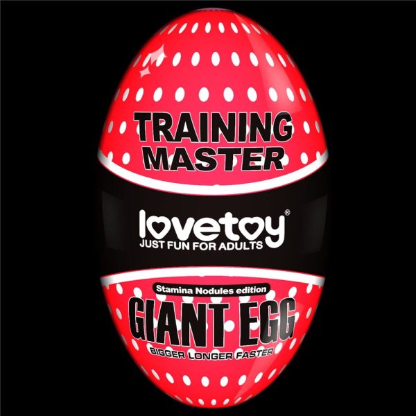 Lovetoy GIANT EGG transparent male masturbator egg - Image 3