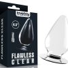 LoveToy Flawless Clear 4.5" anal plug