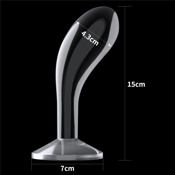 LOVETOY Flawless Clear PLUG 6" anal plug - Image 5