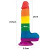 Lovetoy PRIDER LGBT rainbow dildo 7.5" - Image 2