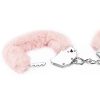 Lovetoy FLUFFY HANDCUFFS pink plush handcuffs - Image 5