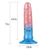 Lovetoy DAZZLE STUDS 7" coloured dildo 18 cm - Image 2