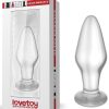 LOVETOY GLASS ROMANCE Butt PLUG ANAL anal plug