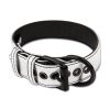 Lovetoy FETISH METALLIC PUP COLLAR WITH LEASH silver collar with leash BDSM - Image 2