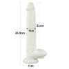 Lovetoy LUMINO PLAY 10.5" realistic dildo that glows in the dark - Image 2