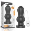 Lovetoy KING SIZED VIBRATING ANAL 7" large anal plug with vibrations