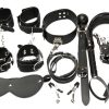 GUILTY TOYS BDSM set black 9 items