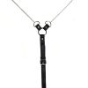 Mokko Toys Nipple clamps with penis ring