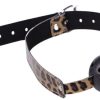 Mokko Toys Ball Gag BDSM leopard print
