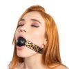 Mokko Toys Ball Gag BDSM leopard print - Image 4