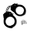 Mokko Toys Metal black police BDSM handcuffs - Image 3