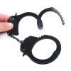 Mokko Toys Metal black police BDSM handcuffs - Image 4