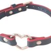 Mokko Toys BDSM heart-shaped eyelet collar