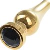 Passion Labs EMERY METALLIC anal plug - gold