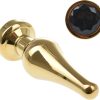 Passion Labs EMERY METALLIC anal plug - gold - Image 2