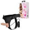 Pretty Love ULTRA PASSIONATE HARNESS 7.6" strap on with vibrating dildo